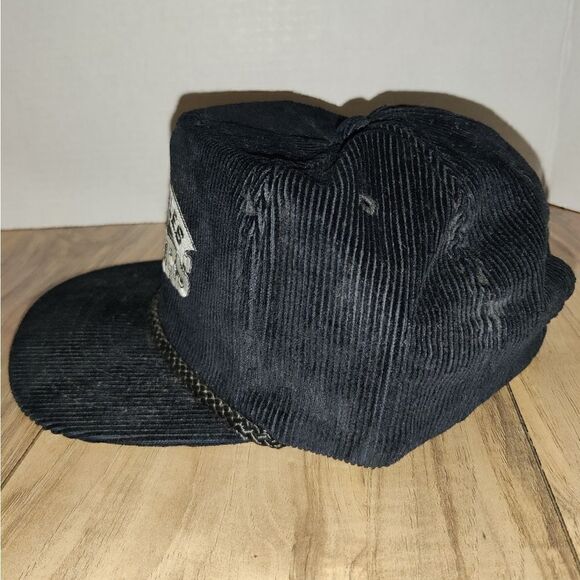 Vintage Los Angeles Raiders Corduroy Hat Zipper Back by AmaPro - Picture 4 of 8